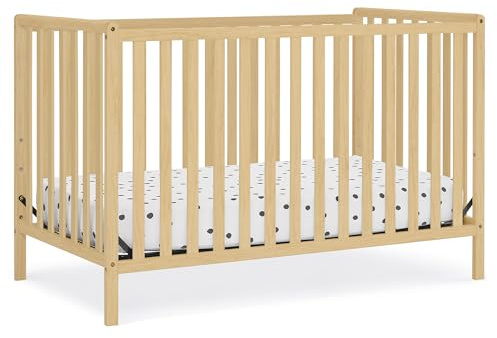 Delta Children Heartland 4-in-1 Convertible Crib, Natural