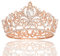 Fille Crown, Tiara for Women, Tiara Cake Decoration, Couronne, Décoration de Gâteau Couronne, Crown Cake Topper, Couronne Enfant, Diademe Femme, pour la Fête D'anniversaire Filles