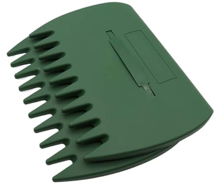 Artigli per foglie, paletta per detriti da prato, strumento per la pulizia del giardino resistente alle intemperie, impugnatura ergonomica per una comoda maneggevolezza, struttura in polipropilene