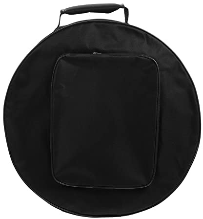 13/14 Zoll Tragbare Snare Drum Tasche für Unterwegs Schwarz | Oxford Stoff, Handtragbar, Praktische Aufbewahrungslösung für Außenbereich, Leicht zu Transportieren