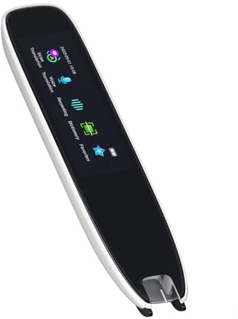 Bolígrafo traductor de Voz Inteligente Blanco, edición Internacional, bolígrafo escáner de traducción