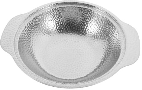 BESPORTBLE Pot Sukiyaki Inox Double Poignées Marmite Japonaise Sans Diviseur Casserole Petite pour Ramen Fruits de Mer et Cuisson Rapide Ustensile Cuisine Léger et Isolant Usage Domestique
