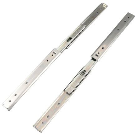 Haofy Tiroir à Roulement à Billes à Extension Complète, 3 Plis, 200mm, Glissière à Double Couche en Acier laminé à Froid pour Machine de Jeu