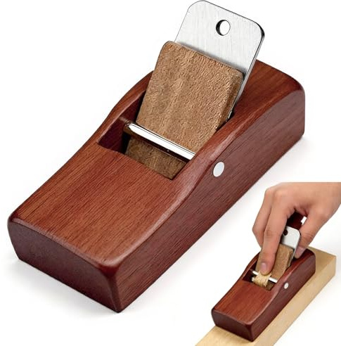 Mini Wood Planer, Hand Planer Trimming Planer, Block Plane, Spokeshave, Woodworking Tools, Wood Plane for Doors, Carving, Carpenter DIY Model Making