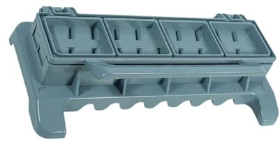 CAZSTYK Soporte para pinchos para carne para entusiastas de la parrilla, adecuado para grupos grandes o reuniones pequeñas, fácil de montar, soporte para pinchos para asar carne