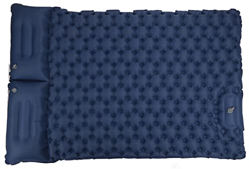 Keenso Liggunderlag, Självuppblåsande Campingmatta med Inbyggd Fotpump, Ergonomisk Komfort, Snabb Uppblåsning och Vattentät Design, Perfekt för Utomhusvandring och Camping
