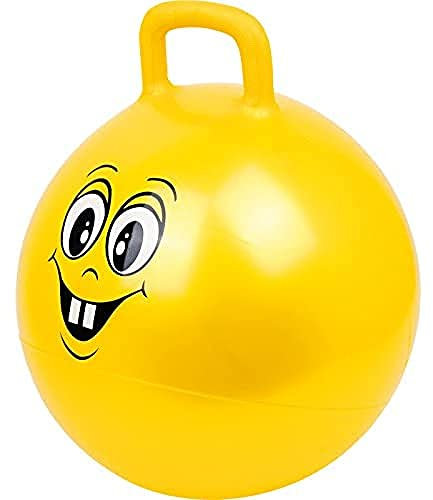 small Foot Hüpfball Q für Kinder, mit praktischem Haltegriff, max. Belastbarkeit 150 kg, ab 2 Jahren, 6794