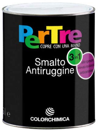 PERTRE – Smalto Antiruggine serie 7100 CF DA 0.750 ML COLORE TESTA DI MORO