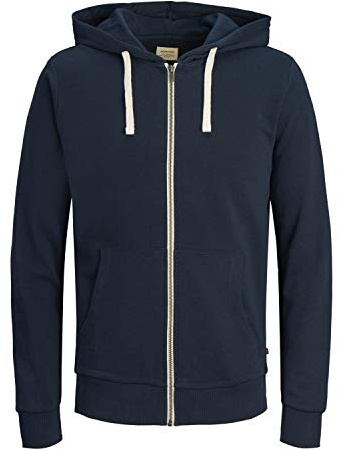 JACK & JONES Jjeholmen Zip Hood Noos Sweatjacka, Navy Blazer, 3XL EU, Blå (Navy Blazer Fit: Reg Fit), 3XL