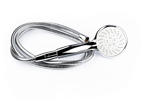 AQUA BULLE Nano-Mikroblasen-Duschkopf, 160 cm (63 Zoll) SUS-Schlauch-Set, in Japan hergestellt, hochdichte Nanoblasen helfen zu reinigen und mit Feuchtigkeit zu versorgen