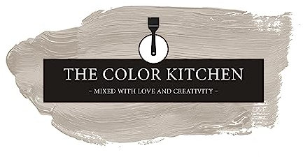 Livingwalls A.S. Création THE COLOR KITCHEN - Wandfarbe mit sehr hoher Deckkraft Taupe Innenfarbe Matt - DD125545 5l - Intensive Farbkraft