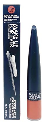 MAKE UP FOR EVER Rouge Artist For Ever Matte 24HR Longwear Liquid Lipstick 190 Always Au Naturel