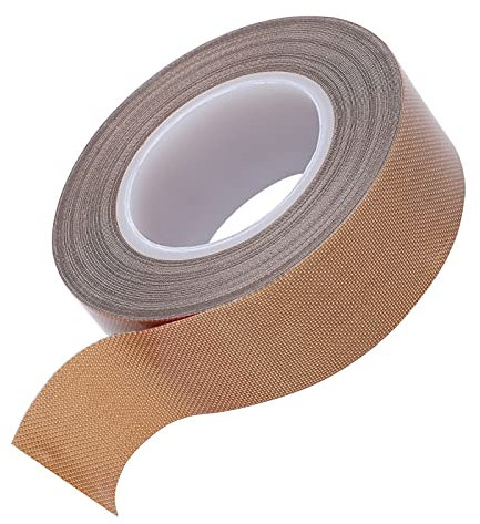 PTFE-Bandrolle, Dichtungsband Für Hohe Temperaturen, Selbstklebendes Dichtungs-Isolier-Thermowerkzeug Für Vakuumierer, Sanitär Und Elektronik(0,25 * 13mm)
