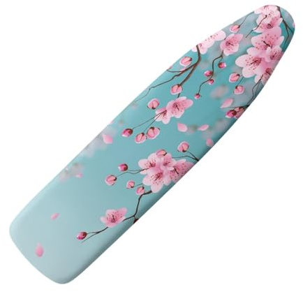 Micoklinlin Bügelbrettbezug Kleine 110x30 cm Bügelbrettbezüge mit Elastischem Gummizug rutschfest Waschbar Elastisch für Heimdekoration S