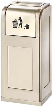 ZXFIYTBH Outdoor-Aschenbecher für Zigaretten Verdickter Aschenbecher, Einkaufszentrum, Metall-Mülleimer, Ascheneimer, Edelstahl-Aufbewahrungseimer, Rauchlöscher-Eimer Zigarettenentsorger (Color : B)