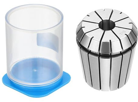 QUARKZMAN ER40 7/16 Mandrino a Pinze a Molla di Alta Precisione 0,008mm | per Macchine CNC Incisione Tornio Fresatrice