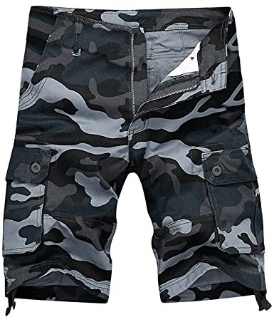 SRZYMJ Kurze Arbeitshose Herren Grün Herren Shorts Unterwäsche Arbeitslatzhose Grün Gr.26 Stoffhose Stoffhose Schwarz Kurze Hosen 3/4 Haremshose Blau Lederhose Set XXL 3XL