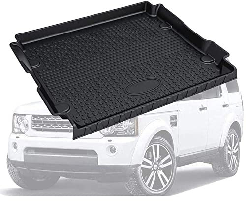LXBSXY Maßgeschneidert Gummimatte Kofferraumwanne für Land Rover Discovery 4 2010-2022,Anti Rutsch Matte Auto,Schutzmatte schwarz,Kofferraummatte Zubehör