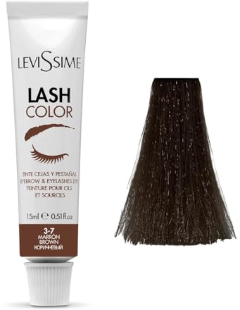 Levissime Lash Color 15mL 3-7 Brown | Tinte Cejas y Pestañas Marrón