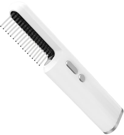 Cepillo Alisador De Cabello Masajeador Capilar Inalámbrico Antiarañazos | Peine Alisador Eléctrico Portátil De Vapor Caliente Cabello Encrespado Masajeador Capilar Portátil