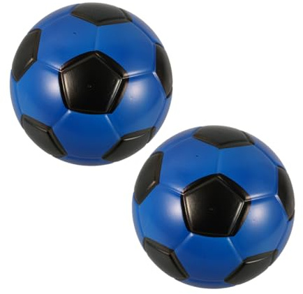 ZUNOXAZ 2 STÜCK Teiliges Weiche Schaumstoff fußbälle Leise Indoor Soccer Bälle für Teens Erwachsene Sicherer Softball für Indoor Training und Garten Spiele