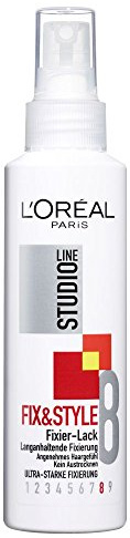 L'Oréal Paris Studio Line Fix&Style Fixierlack ultra stark 150 ml, 1er Pack (1 x 150 ml)