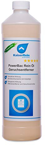 KaiserRein PowerBac Rein Ölfleckentferner auf Pflaster, Beton Asphalt Öl und vieles mehr I Öl, Heizöl Geruchsentferner I Pflasterstein Reiniger