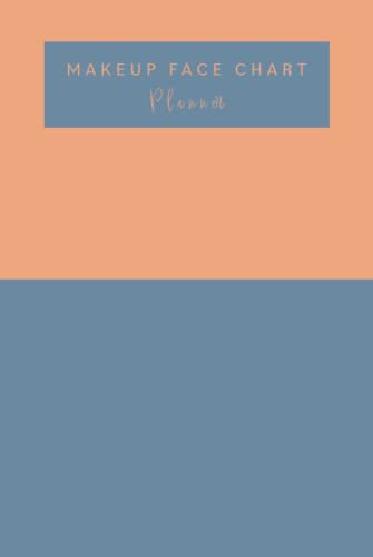 Makeup Face Chart Planner: makeup artist practice planner