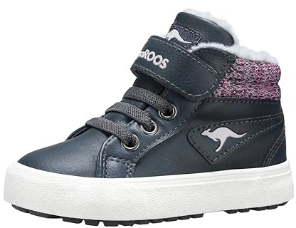 KangaROOS Pojkar K-Ten Kangu sneakers, Dk Navy Grape, 24 EU