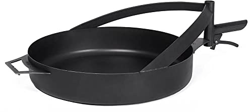 CookKing Stahl Pfanne 50 cm Zubehör für Feuerschale Bandito und Montana X