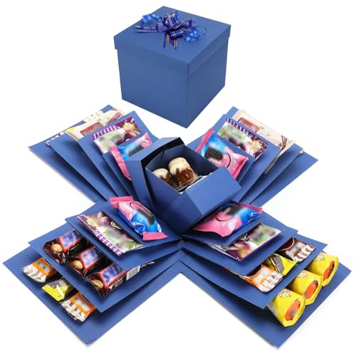 Candcamp Explosion Box, 5 Layer Surprise Case Explosion Gift Cardboard
