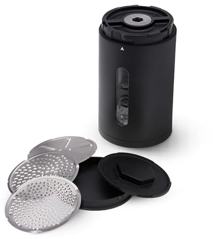 Grater Rain Heavy Duty Electrical Cheese Grater Lower Housing | Replacement Part For Electrical Cheese Grater With 3 Interchangeable Blades, Dishwasher & Refrigerator Friendly