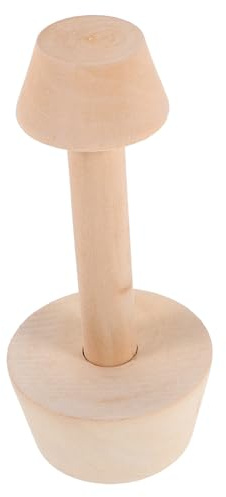 ULTECHNOVO Wooden Egg Tart Mold Tart Tamper Cake Mould for Baking and Pastries Wooden Finish for Kitchen Baking Scenarios