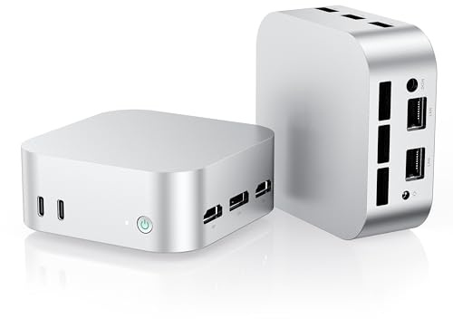 Breloom Mini PC GN5, In Twin Lake N150 (Turbo 3.6GHz), 12GB LPDDR5 RAM 512GB M.2 SSD Mini computadora de Escritorio, 4K HDMI DP/3 x USB 3.2 Wi-Fi 6/BT 5.2 (N150, 12GB + 512GB)