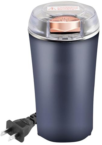 Macinacaffè portatile - Macinacaffè elettrico, caffè ricaricabile a velocità di macinazione rapida | Mini macinino in acciaio per pepe, noci e per preparare in casa