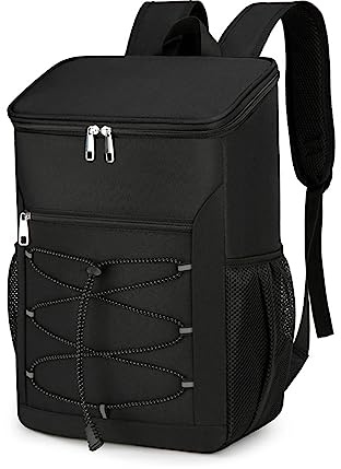 Zkydhbd Mochila de picnic ligera de gran capacidad, aislada, a prueba de fugas, para camping, parques, aislada, gran capacidad, enfriador de picnic para camping