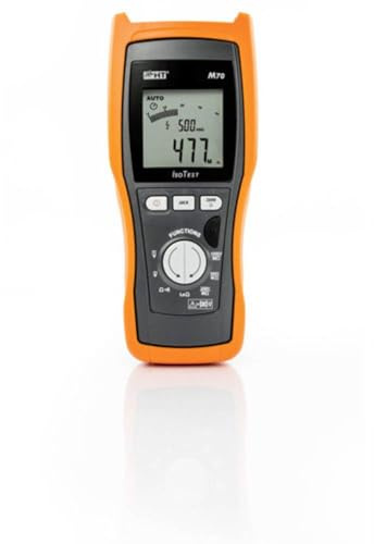 HT-Instruments Digitales Multimeter mit Isolationsmessung 1KV und Niederoh mmessung, M70