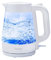 Goodmans 360° Swivel Base Glass Kettle - White