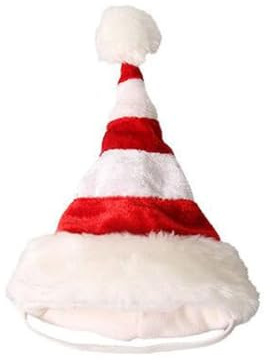 Weihnachtsmütze für Hunde Niedlicher Weihnachts-Hut für Haustiere Dekorative Kopfbedeckung für Festliche Anlässe S Bequem Verformung für Fotoshootings und Tägliches Tragen