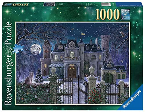 Ravensburger Puzzle 16533 - Die Weihnachtsvilla - 1000 Teile Puzzle für Erwachsene und Kinder ab 14 Jahren, Weihnachtspuzzle