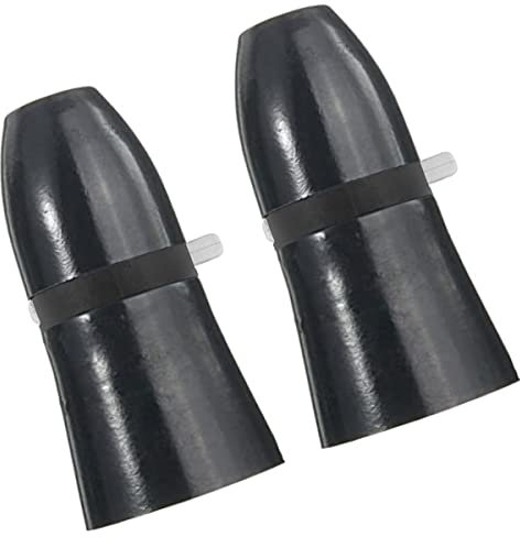 Suerisome 2 Pack B22 Standard Switch Light Lamp Holder Socket Bayonet Cap Fitting Switch Lamp Bulb Holder for Pendant Lamp Ceiling (Black)