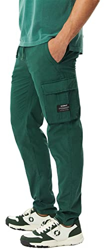 Ecoalf Herren PARKERALF Trousers Man Cargo-Hose Mann, Green, 0030