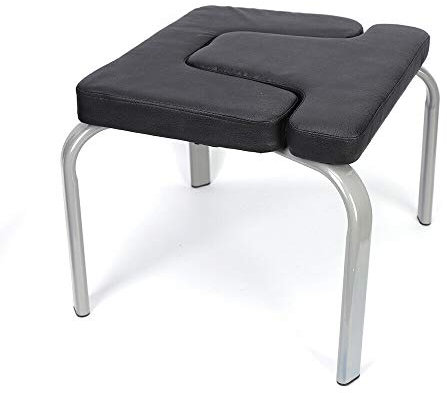 kangten Yoga Kopfstandhocker Yoga-Stuhl Zuhause Kopfstandhocker Fitness Bench für Zuhause und Fitnessstudio 200KG Tragfähigkeit Schwarz