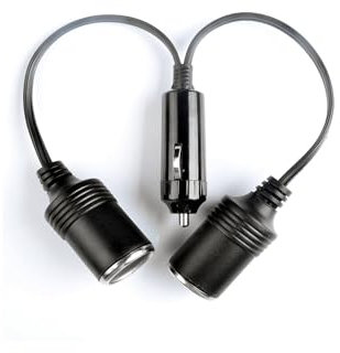 Accendisigari per auto, moto, accendisigari, presa accendisigari da 12 V, distributore a tre vie, splitter da 1 a 2 prese per sigarette da auto, spina da 12 Volt