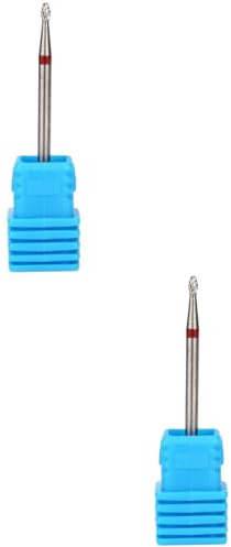 POPETPOP 2stücke Wolframstahl Nagelbohrer Mit Runder Form Professionelles Schleifwerkzeug Für Maniküre Und Pediküre Für Nagelhautentfernung Und Nagelgestaltung