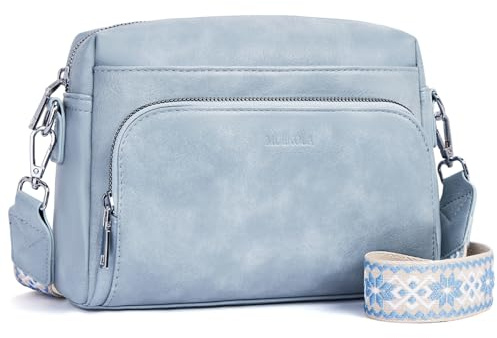 MUIIKOLA Umhängetasche Damen,Crossbody Bag Damen Klein，Damen-umhängetaschen Veganes Leder, Umhängetaschen Damen mit Verstelbaar Schultergurt
