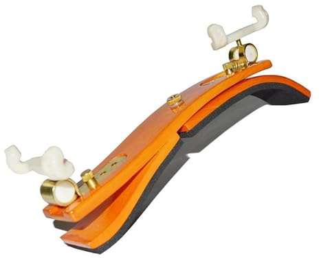 Positionsverstellbare Schulterstütze/Polster aus Ahorn für 3/4-4/4 Violine Ergonomisch einfach zu bedienen und anzupassen Anfänger Geigenzubehör(44 violin)