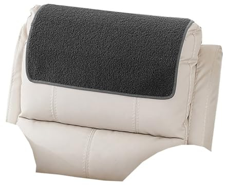Miecoae Kopfschutz für Sofa arm Cover, kopfstützenschutz Sessel für ledersessel, kopfstützenbezüge Sofa, armlehnenschoner Leder Outdoor für gartenstühle(1876,No Pocket 1 piece)