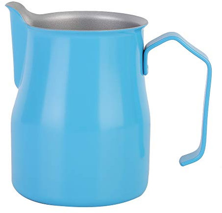 550ml Stainless Steel Milk Frothing Cup | Latte Art Coffee Pitcher for Home/Coffee Shop | Ergonomic Handle, Smooth Spout, Sturdy Design