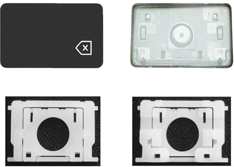 CTBDZ Tapa de llave individual con bisagra de repuesto para MacBook Pro (M1 M2) A2141 A2251 A2289 A2338 A2442 A2485, reemplazo para MacBook Air A2179 A2337 A2681 teclado (tecla de eliminación)